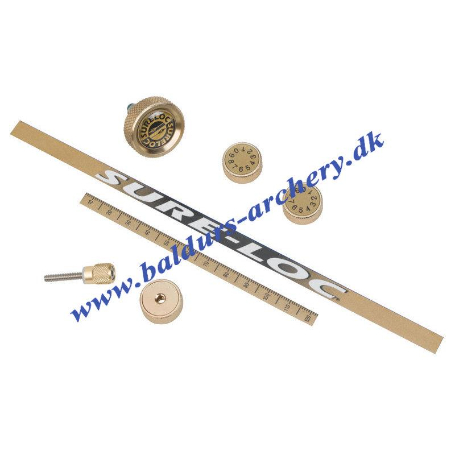 SURELOC KNOB KIT GOLD