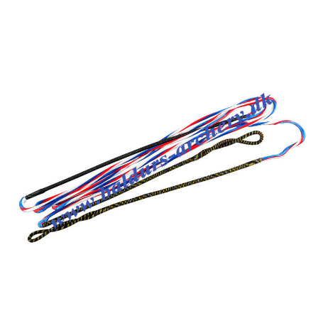 Flex Archery Bowstring 8125 Supra Red-White-Blue