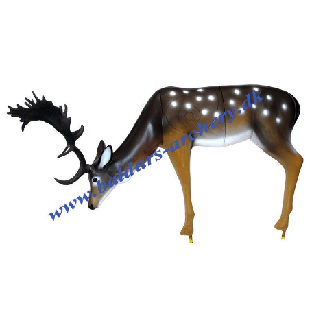 SRT Target 3D Fallow Deer Grazing